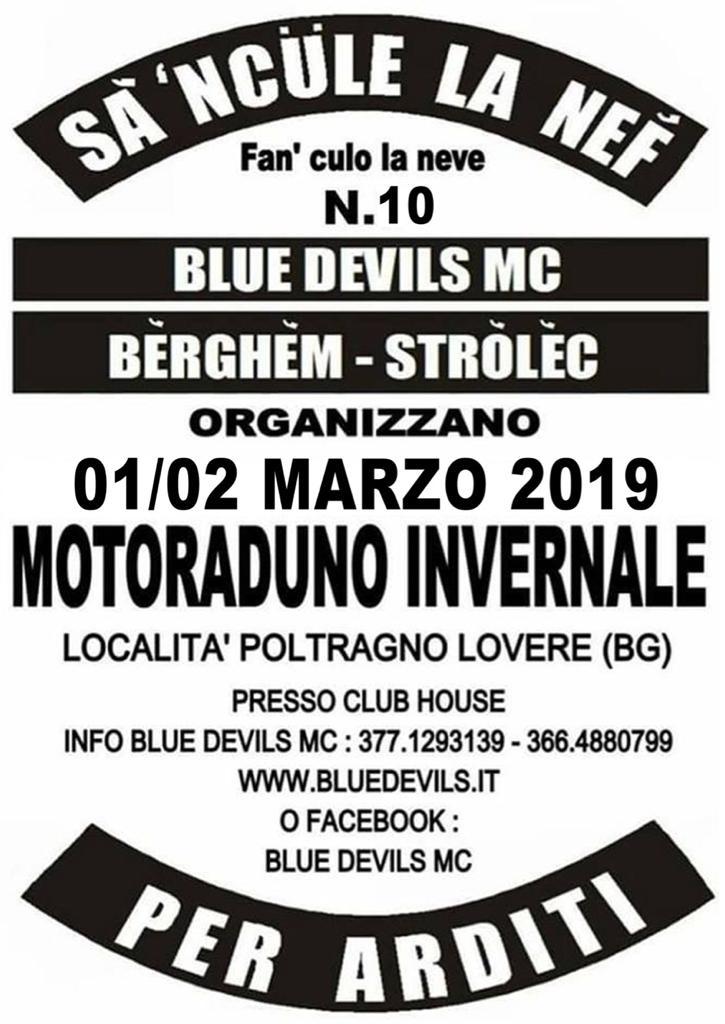 Locandina Blue Devils MC