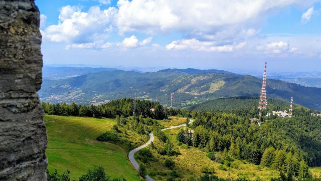 Vista sul Passo Penice